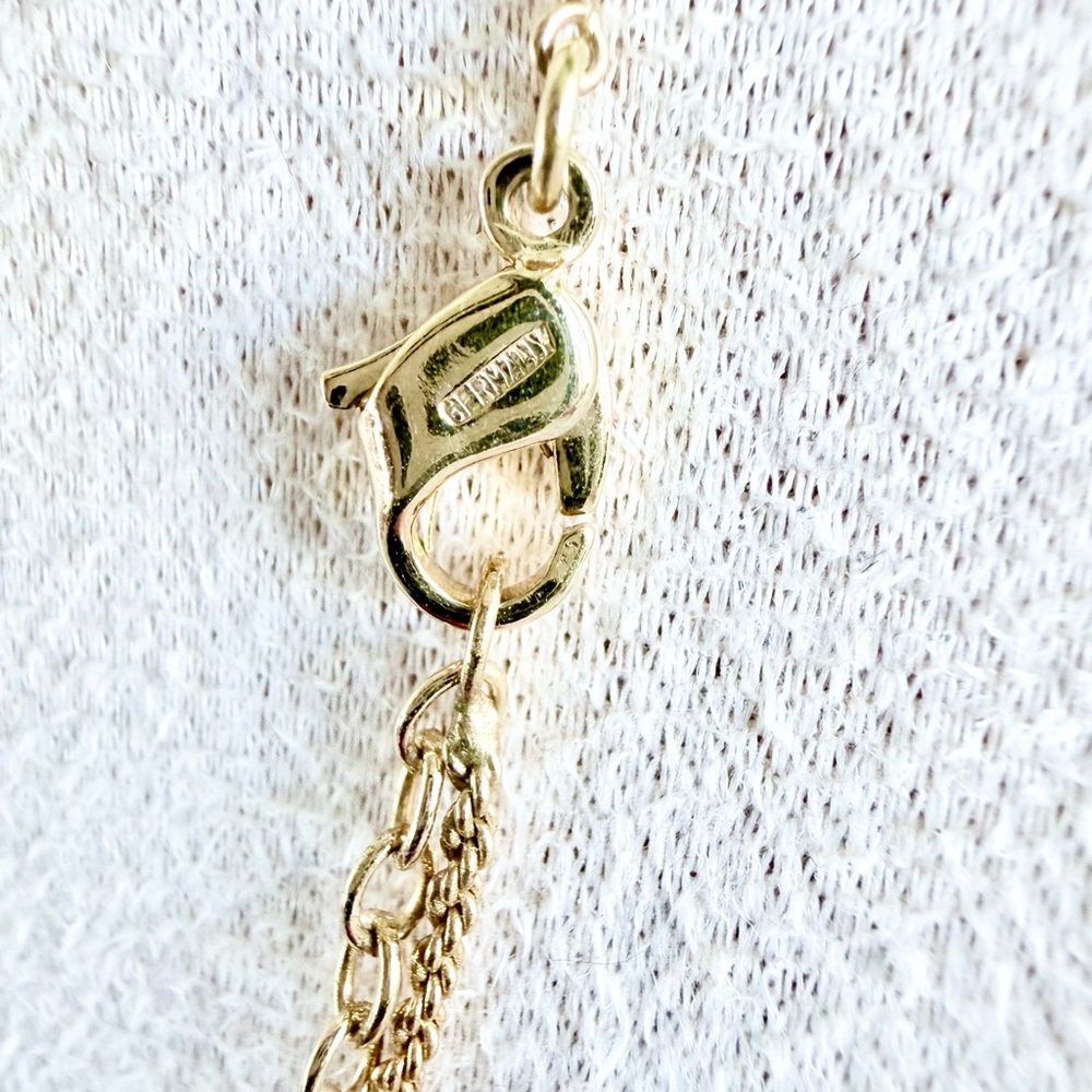 Vintage Dior Gold & Silver Necklace- Like New - Picture 7 of 9